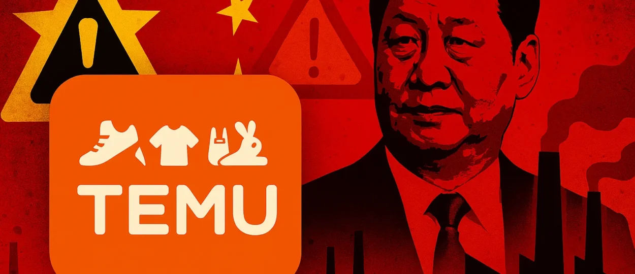 Temu skräp giftiga produkter Xi Jinping Kina