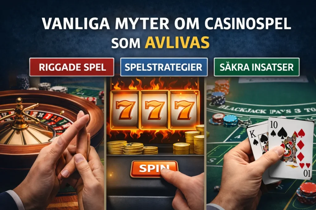 Casino-myter